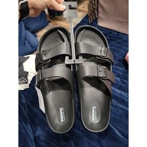 Sonoma Goods For Life® Logyn Sandals Black Slip-On  New Size XL 11 SB1